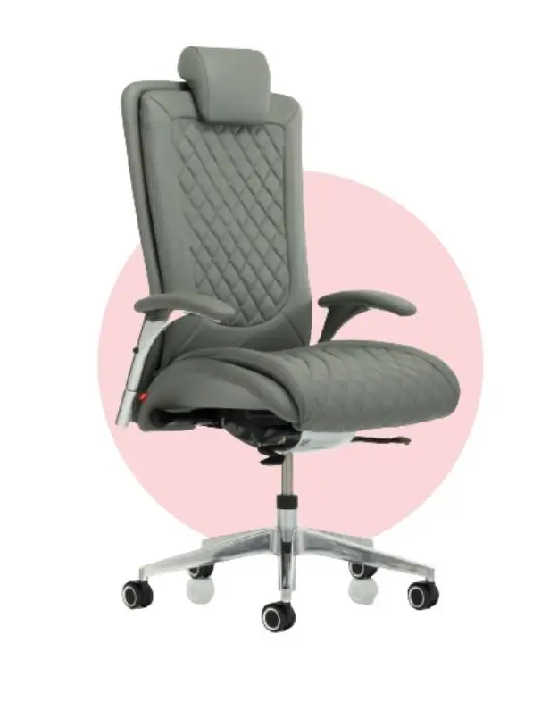 kontorstole i læder med god ergonomi