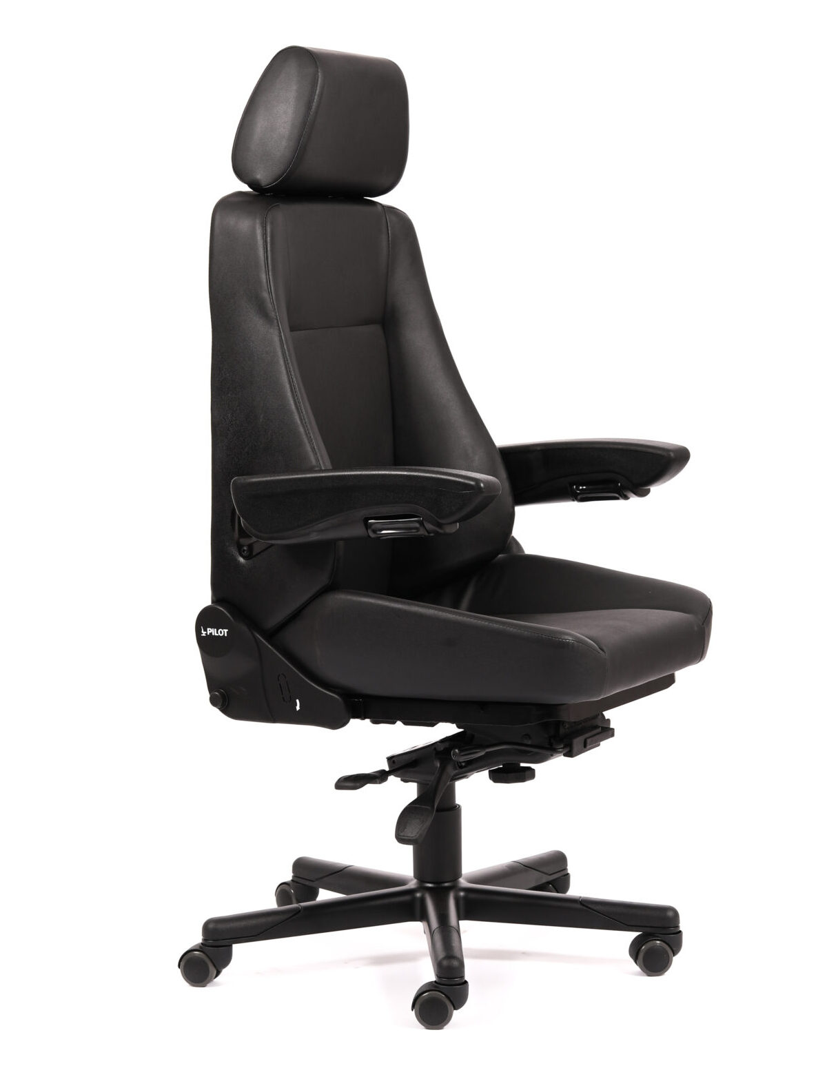 Ergoseat Pilot 24 timers læder stol