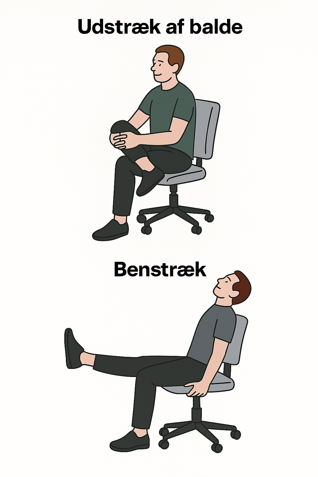 oevelser iskias smerter